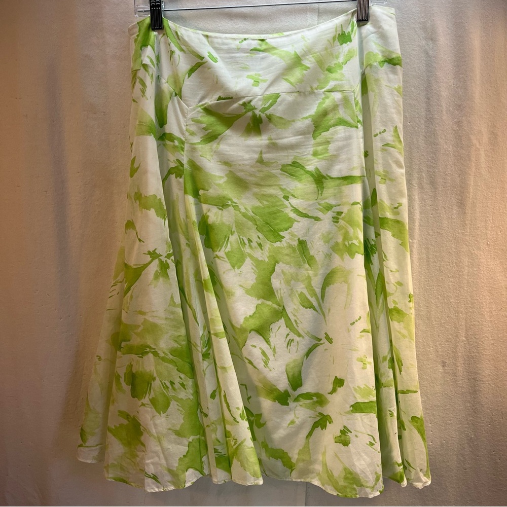 Jones New York Floral Green Skirt - Picture 4 of 4